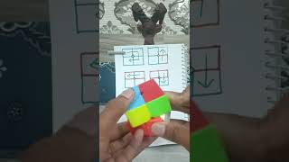 How to solve 2by2 cube draw pattern #shorts #cubber #viral #trending #subscribe