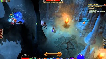 Lets Play Torchlight 2 [German][Blind][Embermage] Part 10 - Widow