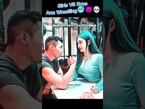 Girl Vs Boy Arm Wrestling Shorts Youtubeshorts Ytshorts Sigma Armwrestling