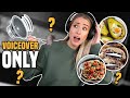 I Tried Following ONLY THE VOICEOVER of a RECIPE?! (*i had NO idea!!)