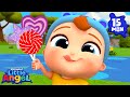 My Colorful Rainbow Lollipops! 🍭 Colorful Little Angel Sing Along Nursery Rhymes