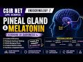 Pineal Gland &amp; Melatonin Complete Lecture | CSIR NET Life Science | Msc | Bsc | Endocrinology
