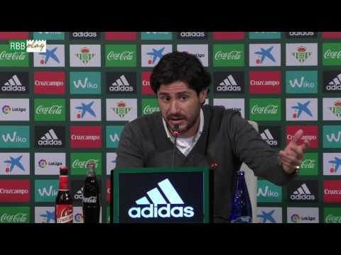 Rueda de prensa de Víctor Sánchez del Amo tras el partido contra el Real Sporting de Gijón - Rueda de prensa de Víctor Sánchez del Amo tras el partido contra el Real Sporting de Gijón