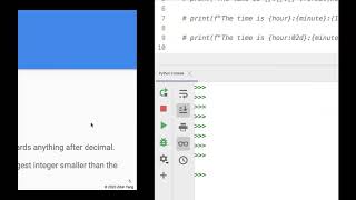 Famous CS3B, Week 2, Type "conversion" in Python Profile