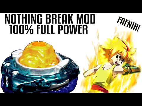 NOTHING BREAK SPECIAL MOVE 100% FULL POWER Mirage Fafnir In REAL LIFE BEYBLADE BURST SPARKING 超王