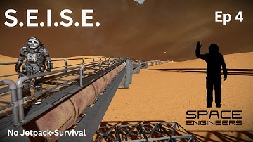 Space Engineers Timelapse | Making the Pipeline | S.E.I.S.E.