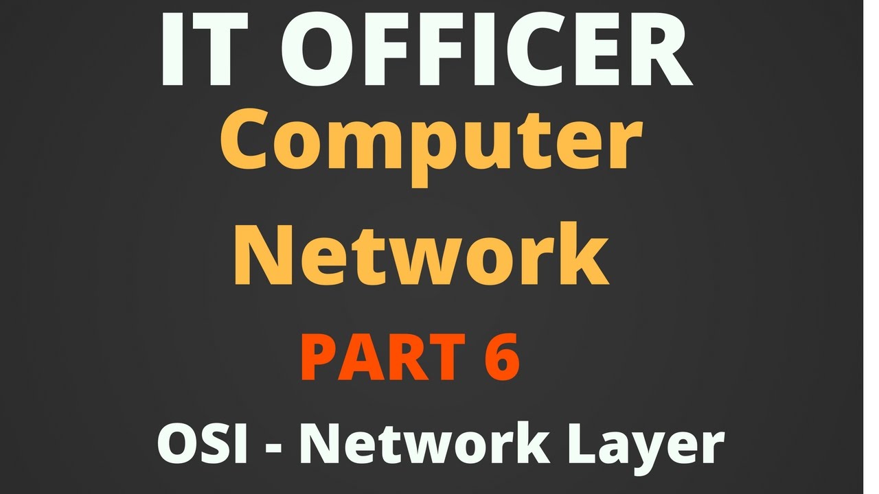 computer network Part 6 - IBPS and SBI IT officer [Hindi] - YouTube