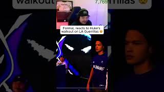 FormaL reacts to Huke's walkout on LA Guerrillas 🤣