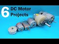 6 Creative Projects | DC Motor Projects