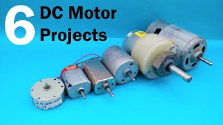 6 Creative Projects | DC Motor Projects