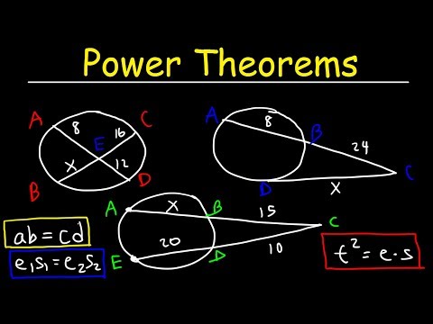 Video: Perbezaan Antara Chord Secant Dan Tangent