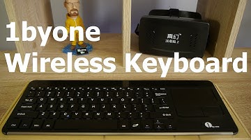 1byone Wireless Bluetooth Keyboard - Review
