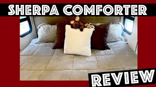 Amazon Basics Sherpa Comforter Review