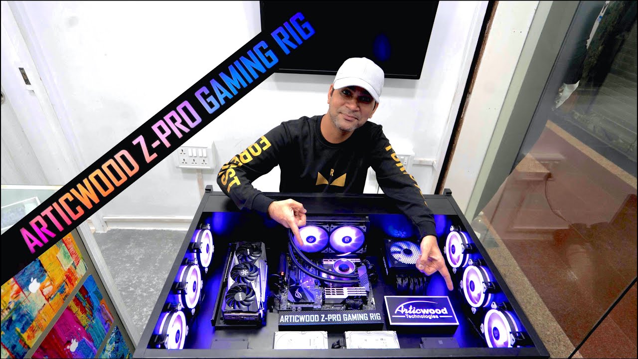 Custom Design Gaming PC India| Articwood Z-Pro Gaming Rig | DIY Desk PC India