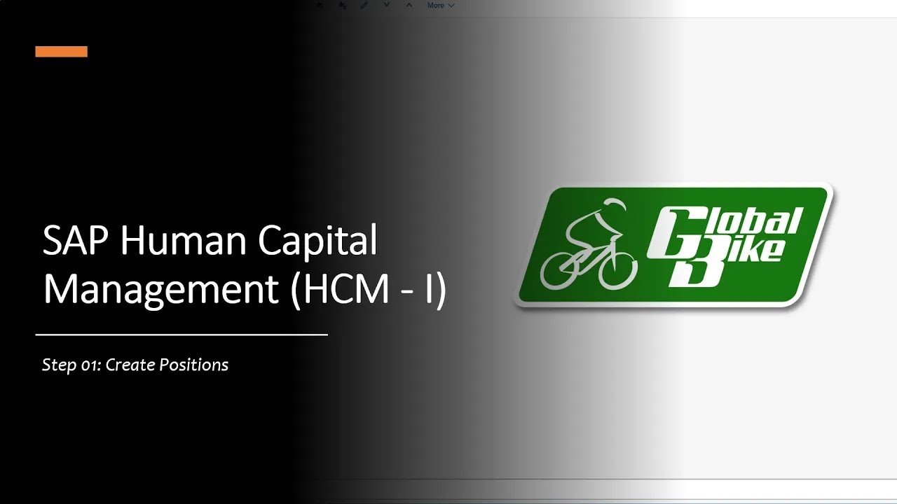 SAP Human Capital Management HCM I Step 01 Create Positions SAP Human Capital Management HCM I Step 01 Create Positions