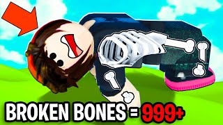 We Break 999,999 Bones In ROBLOX RUTHLESS RAGDOLL! (FUNNY MOMENTS!) | WOA Gaming