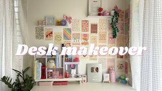 Extreme Desk Makeover 🧸☁️ || Pinterest Inspired 📍|| Cuddle Cloud