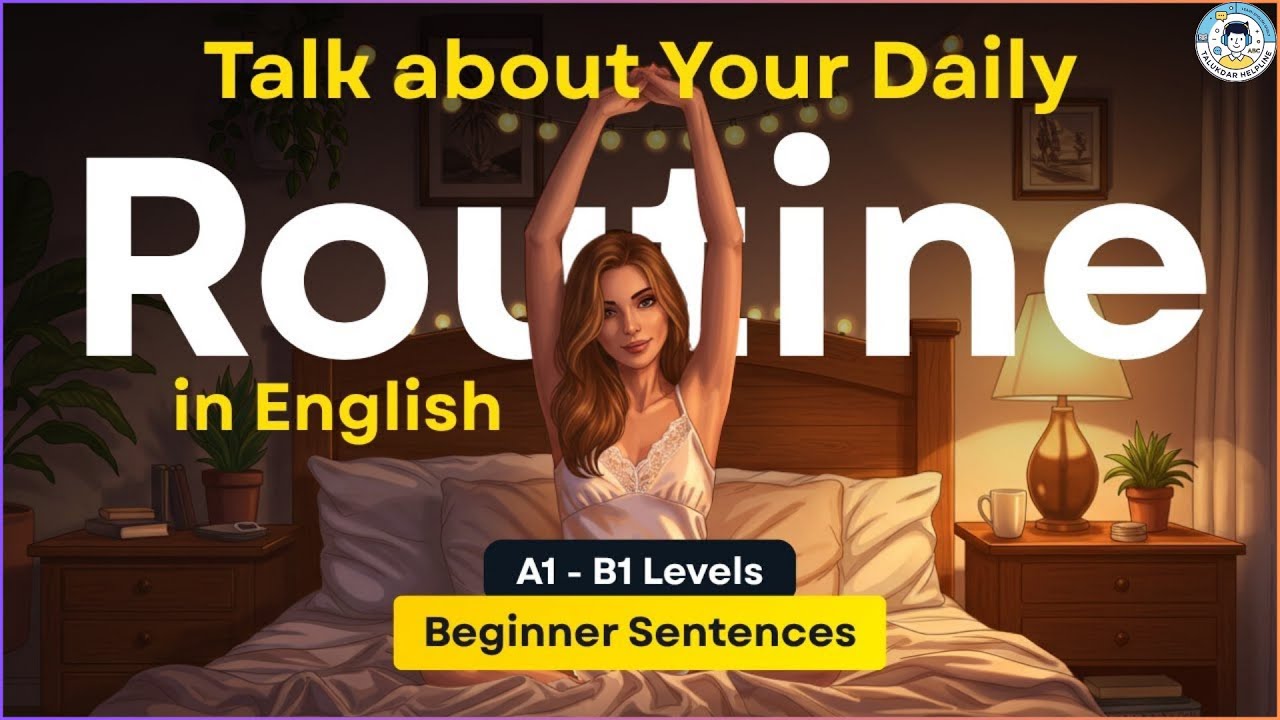 How to Talk About Your Daily Routine in English | Speak English – Easy ...