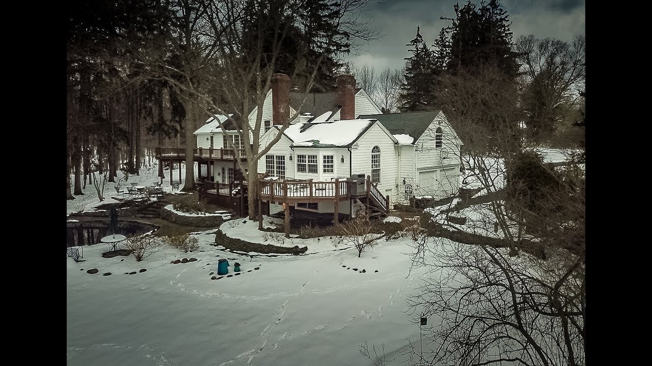 3200 Roundwood - Hunting Valley in Winter   An Aerial Presentation