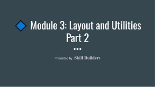 Module 3: Utility Classes Part II - Borders Display Flexbox(2025) | Bootstrap Tutorial for Beginners