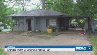 Human remains found at home of Florence murder suspect