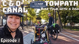 C&O Canal Towpath Bike Tour // Day 1 (with a Dog)