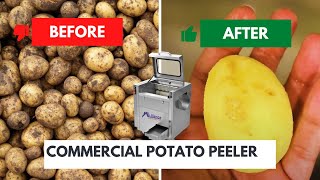 Commercial Potato Peeler Machine | Peeler Cum Washer Machine | #peeler #washer #peelermachine