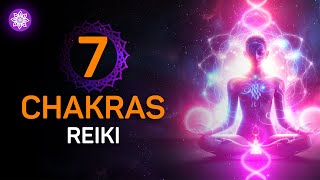 картинка: Рейки медитация | Раскрытие и синхронизация всех чакр с космической энергией