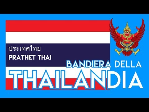 Thailandia - Storia e curiosità sulla bandiera tailandese