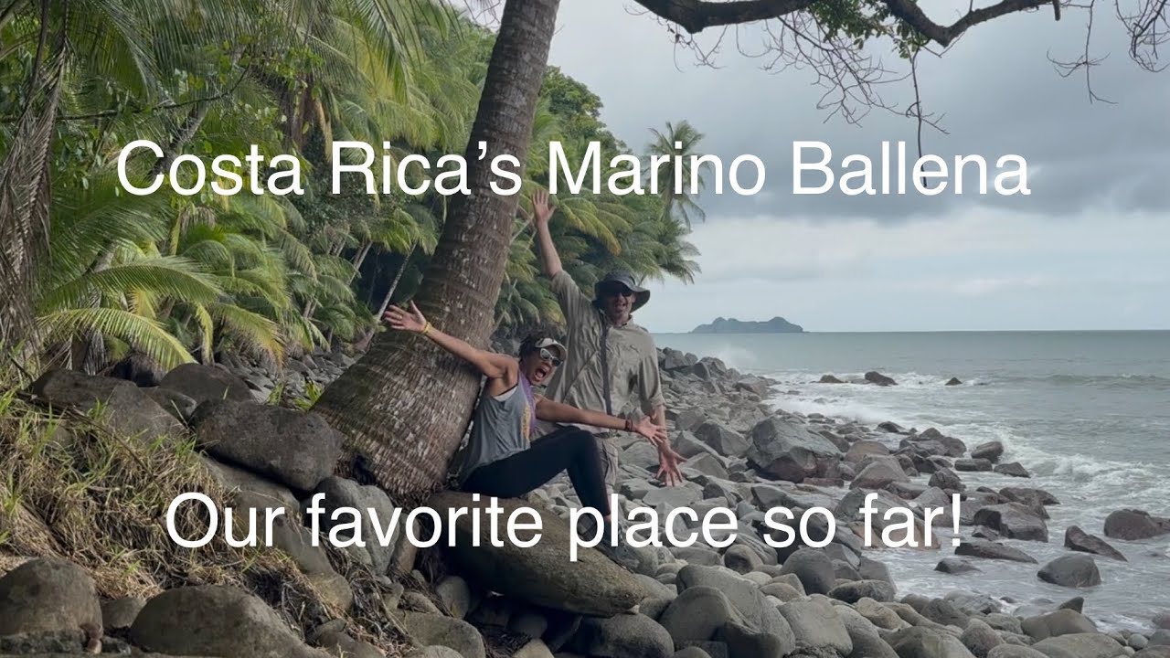 Costa Rica Ep. 9 - Wildlife & scenery in Marino Ballena National Park, Dominical, Uvita & Ojochal