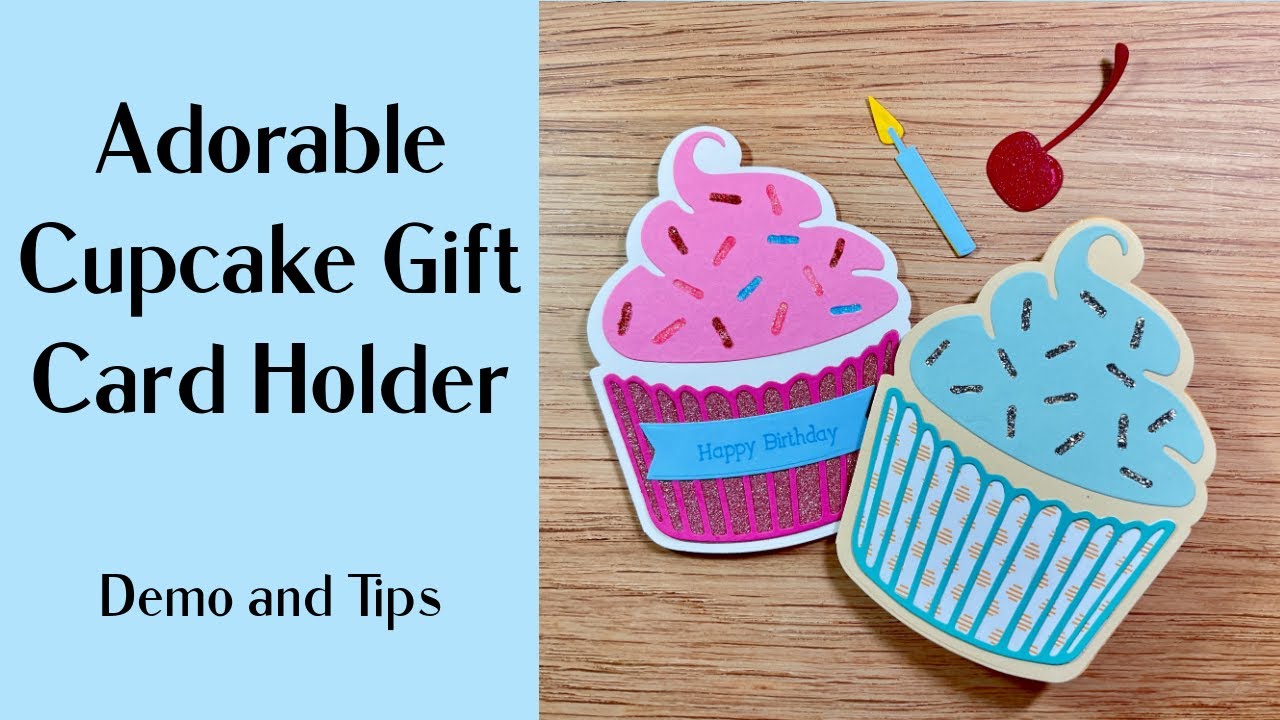 Adorable Cupcake Gift Card Holder YouTube