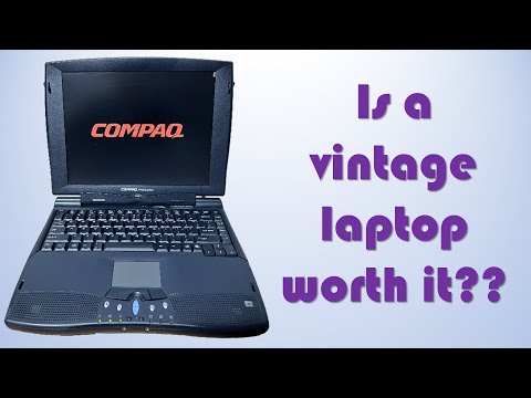 Should you get a vintage laptop for retro gaming?? - Compaq Presario 1692 - Super Socket 7 Laptop
