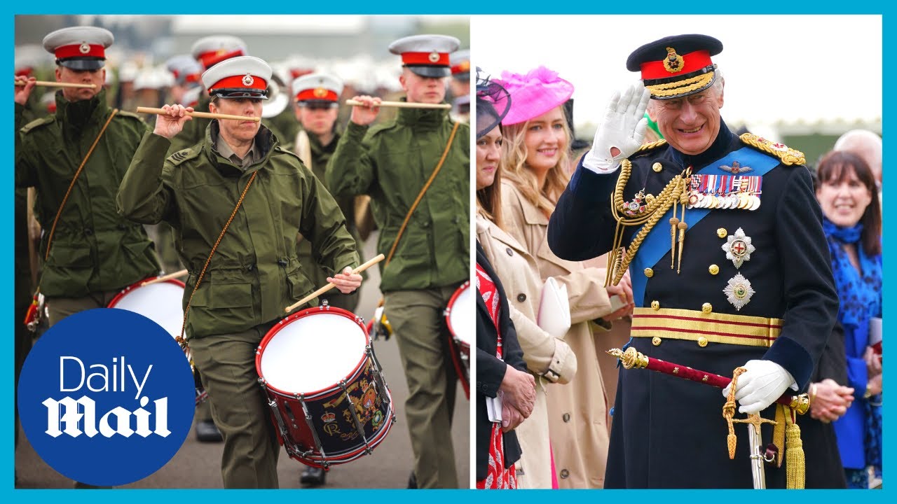 King Charles III’s Coronation: RAF perform parade rehearsal