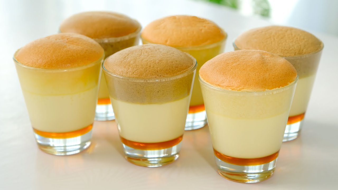 🍮 🥧The Perfect Fusion of Cake and Pudding Baking Secrets of Caramel