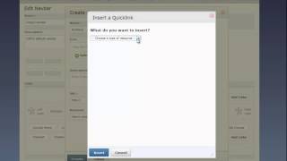 D2L: Edit the Course Navbar