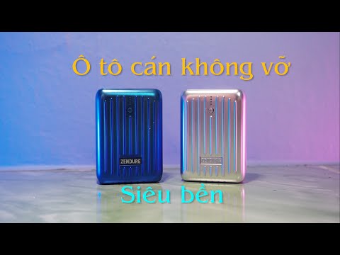 ZENDURE SUPERMINI rơi không vỡ, ô tô đè qua không hỏng| Song Tấn