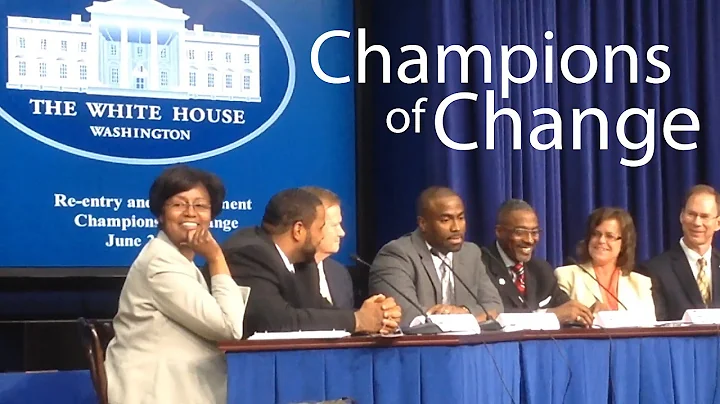 Daryl Atkinson Receives White House Champion of Ch...