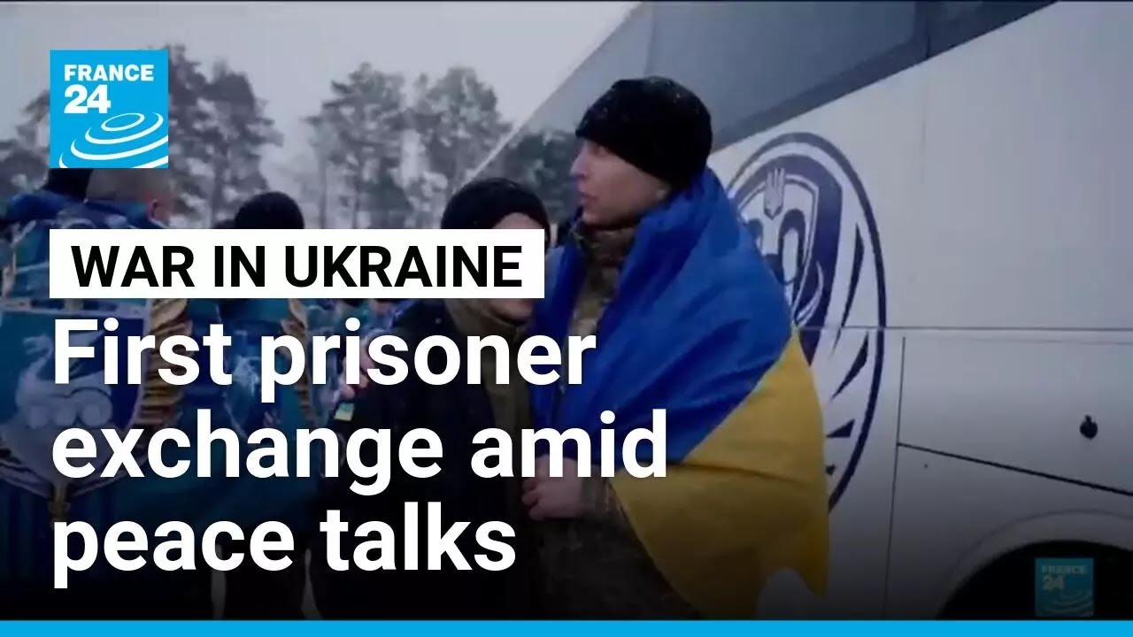 Ukraine, Russia exchange prisoners of war for first time in months • FRANCE 24 English
