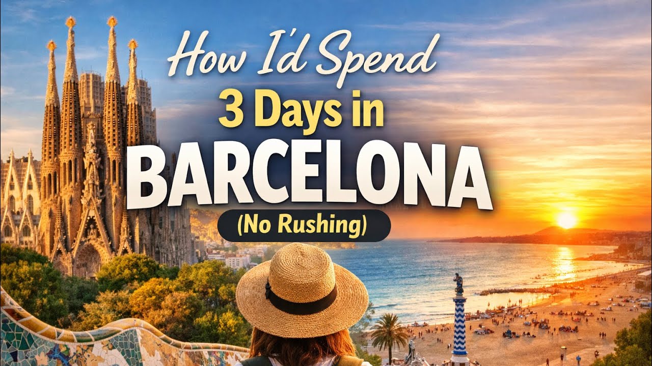 How I’d Spend 3 Days in Barcelona (No Rushing)