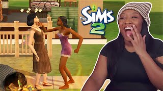 First Time Playing The Sims 2... Did My Sim Just Start a Fight?!