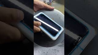 iPhone 11 Screen Scratches Removing by Grinding & Polishing #shorts