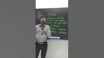 What is Collision? Elastic and Inelastic Collision | Easy Expalanation