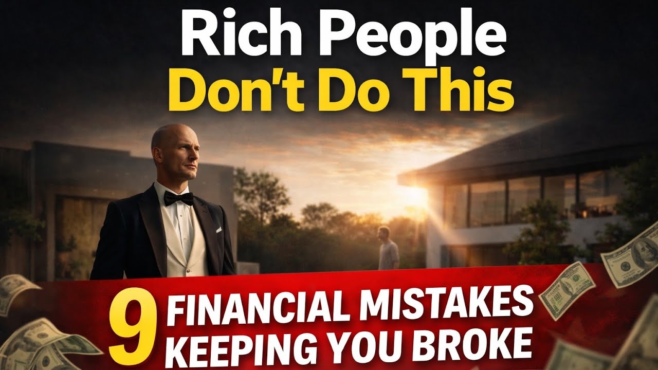 Rich People Don’t Do This – 9 Financial Mistakes Keeping You Broke 