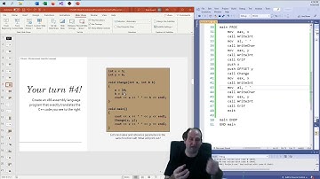 x86 Assembly Language - Advanced Functions Review, and Recursion