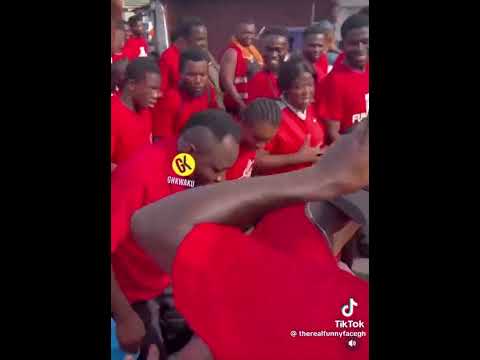 Funniest Dance Challenge by Ghanaian Comedians on the streets