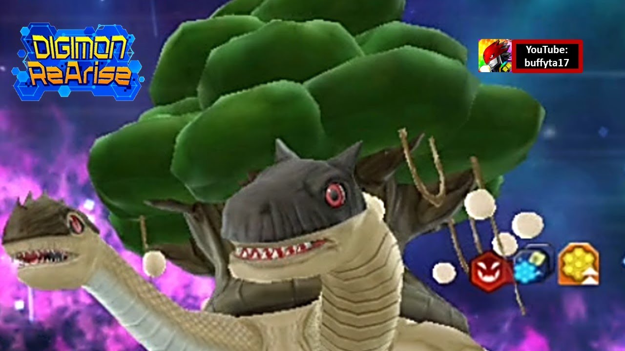 Digimon ReArise Global - Xuanwumon Raging Raid (+ HeavyLeomon, Beelzemon BM Clash Battle intro)