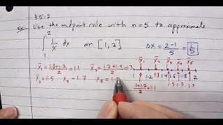 Sec 5 2 Midpoint Rule