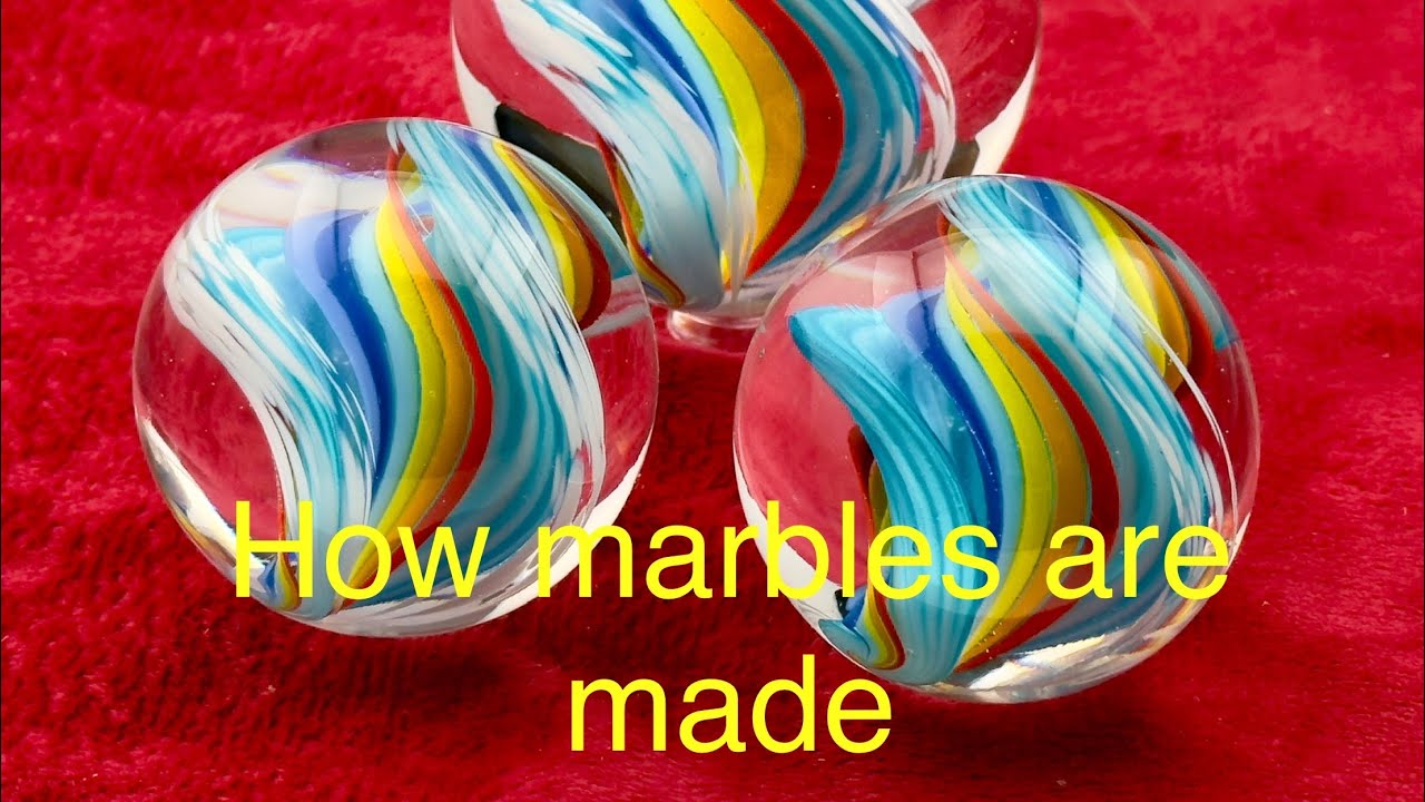 🌈 Rainbow Glass Marble Tutorial | How Marbles Are Made #artglass - YouTube