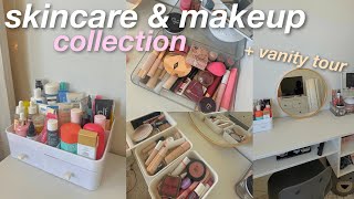 MAKEUP & SKINCARE COLLECTION | vanity tour, self care favorites