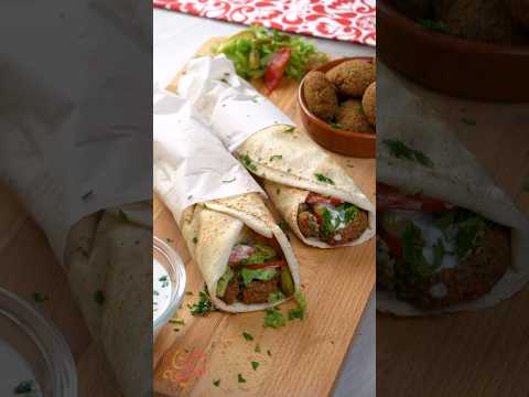 فلافل فلسطينية ولا أروع فلافل سندويش سندويشات جرب الوصفة طبخ اكل